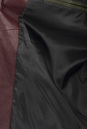 Мужская кожаная куртка из натуральной кожи с воротником 0902343-4