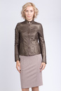 Женская кожаная куртка из натуральной кожи с воротником 0901799
