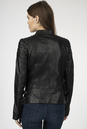 Женская кожаная куртка из натуральной кожи с воротником 0902430-3