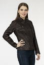 Женская кожаная куртка из натуральной кожи с воротником 0902466