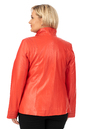 Женская кожаная куртка из натуральной кожи с воротником 0902483-3