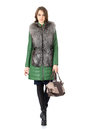 Женское кожаное пальто из натуральной кожи с воротником, отделка лиса 0902497-2