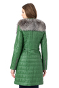 Женское кожаное пальто из натуральной кожи с воротником, отделка лиса 0902497-3