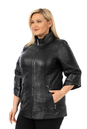 Женская кожаная куртка из натуральной кожи с воротником 0902514