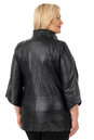 Женская кожаная куртка из натуральной кожи с воротником 0902514-3