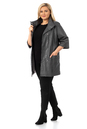 Женское кожаное пальто из натуральной кожи с воротником 0902527-2