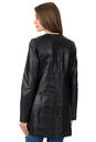 Женское кожаное пальто из натуральной кожи без воротника 0902658-3