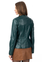 Женская кожаная куртка из натуральной кожи без воротника 0902664-3