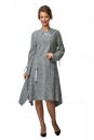 Женское пальто из текстиля без воротника 8001101-3