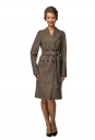 Женское пальто из текстиля с воротником 8001102-2