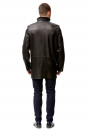 Мужская кожаная куртка из натуральной кожи с воротником 8002324-3