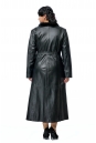 Женское кожаное пальто из натуральной кожи с воротником, отделка кролик рекс 8002364-2