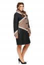 Женское пальто из текстиля с капюшоном 8002591-3