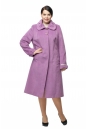 Женское пальто из текстиля с воротником 8002707