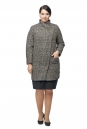 Женское пальто из текстиля с воротником 8002863-2