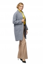 Женское пальто из текстиля с воротником 8002870