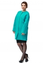 Женское пальто из текстиля без воротника 8003243-2