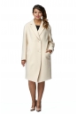 Женское пальто из текстиля с воротником 8005926