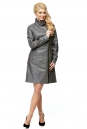 Женское кожаное пальто из натуральной кожи с воротником 8006015