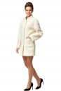 Женское пальто из текстиля с воротником 8008108-2