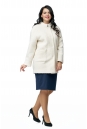 Женское пальто из текстиля с воротником 8008108-6