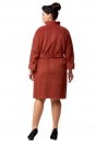 Женское пальто из текстиля с воротником 8008115-2