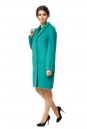 Женское пальто из текстиля с воротником 8008300-2