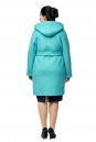 Женское пальто из текстиля с капюшоном 8008490-3