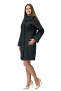 Женское пальто из текстиля с капюшоном 8008753