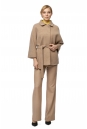 Женское пальто из текстиля с воротником 8008927-2