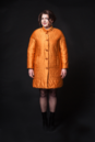 Женское пальто из текстиля с воротником 8009333-4