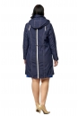 Женское пальто из текстиля с капюшоном 8010419-3