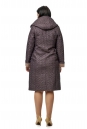 Женское пальто из текстиля с капюшоном 8010622-3