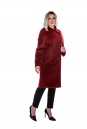 Женское пальто из текстиля с воротником 8011524-2