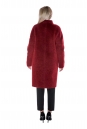 Женское пальто из текстиля с воротником 8011524-3