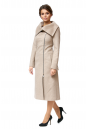 Женское пальто из текстиля с воротником 8011976-2