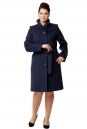 Женское пальто из текстиля с воротником 8012005