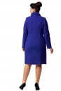 Женское пальто из текстиля с воротником 8012007-3