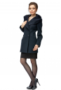 Женское пальто из текстиля с капюшоном 8012039-2