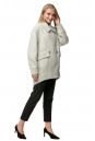 Женское пальто из текстиля с воротником 8012356-3