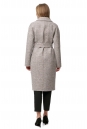 Женское пальто из текстиля с воротником 8012360-3
