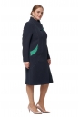 Женское пальто из текстиля с воротником 8012454-2