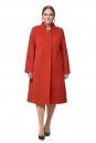 Женское пальто из текстиля с воротником 8012513