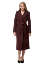 Женское пальто из текстиля с воротником 8012696-2