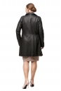 Женское кожаное пальто из натуральной кожи с воротником 8012712-2