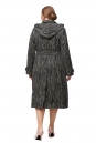 Женское пальто из текстиля с капюшоном 8012829-3