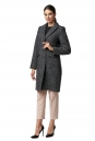 Женское пальто из текстиля с воротником 8013842-2