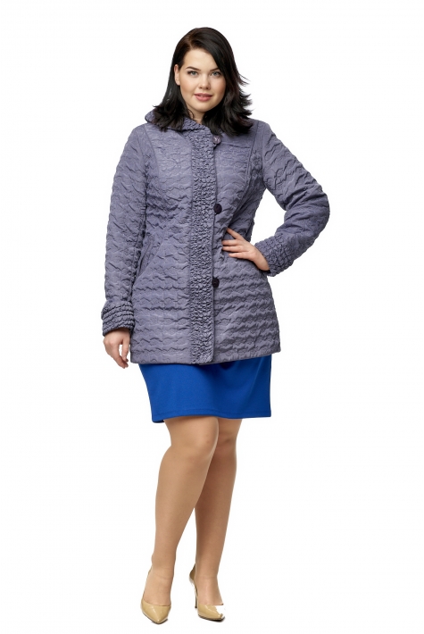 Куртка женская из текстиля с капюшоном 8014728