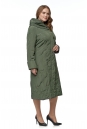 Женское пальто из текстиля с капюшоном 8016169-2