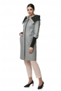 Женское пальто из текстиля с капюшоном 8016174-2
